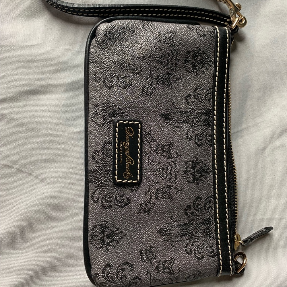 Dooney and Bourke Haunted Mansion wristlet.